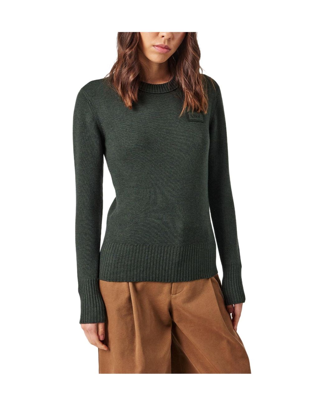 Chloé Green Elegant Knitted Sweater