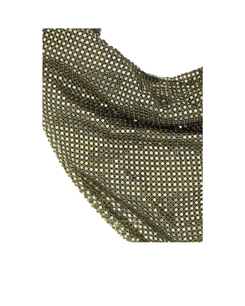 Benedetta Bruzziches Green Ursula Rhinestone-Mesh Shoulder Bag