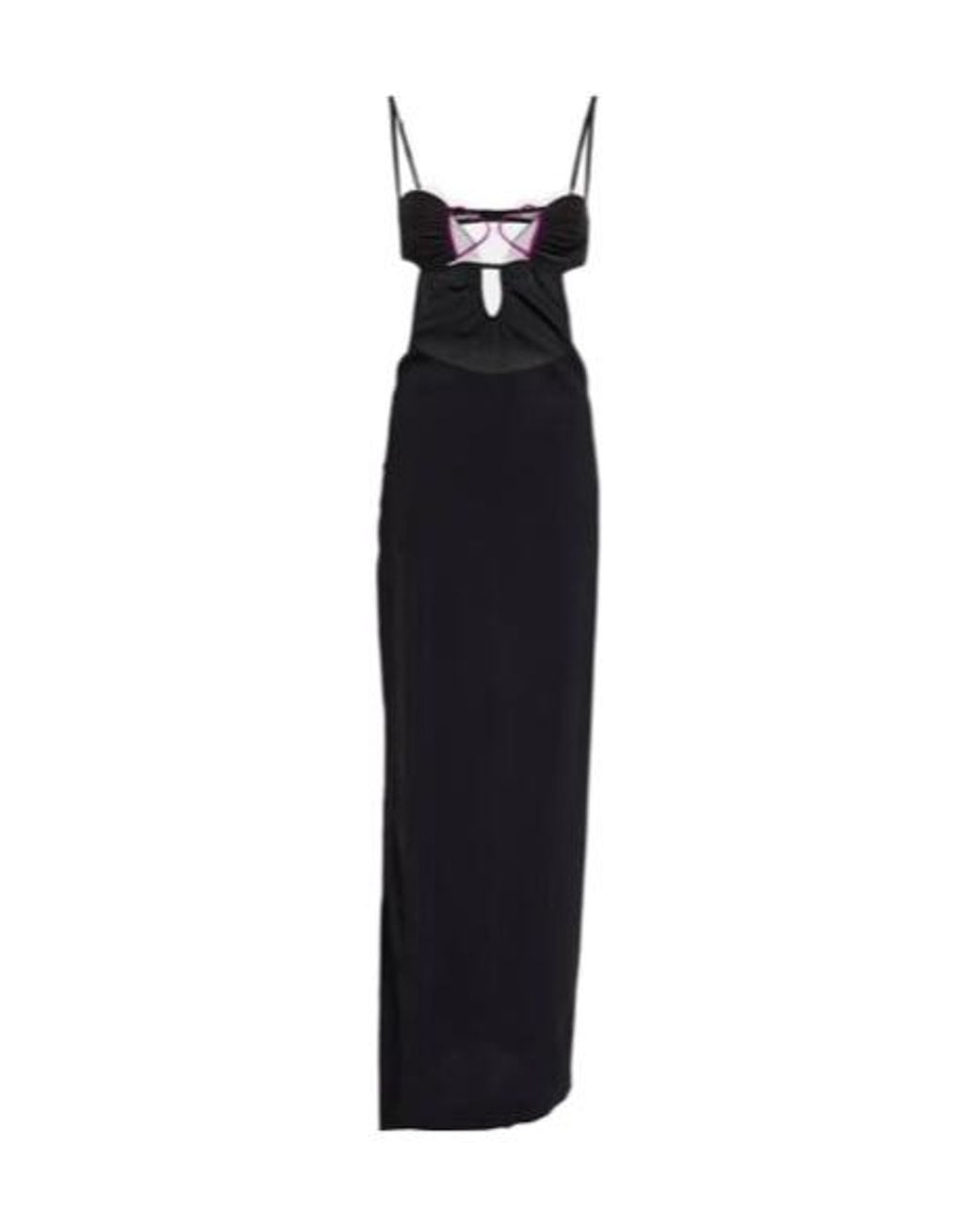 Nensi Dojaka Blue Embellished Maxi Dress