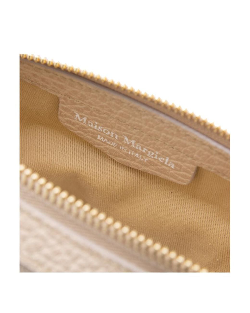 Maison Margiela Natural 5Ac Leather Satchel Bag