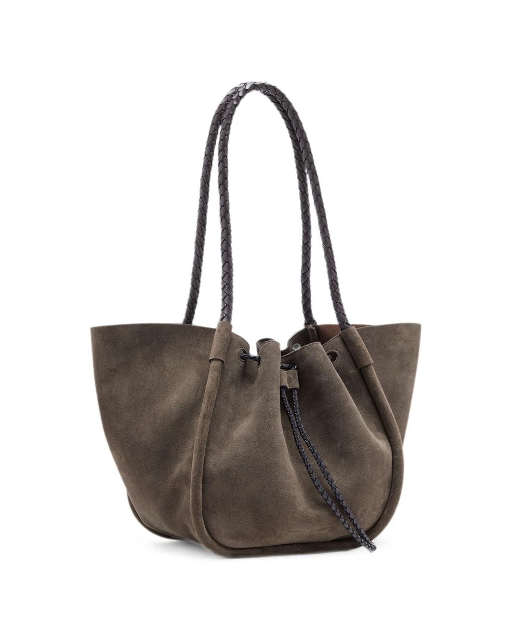 Proenza Schouler Brown Large Ruched Tote