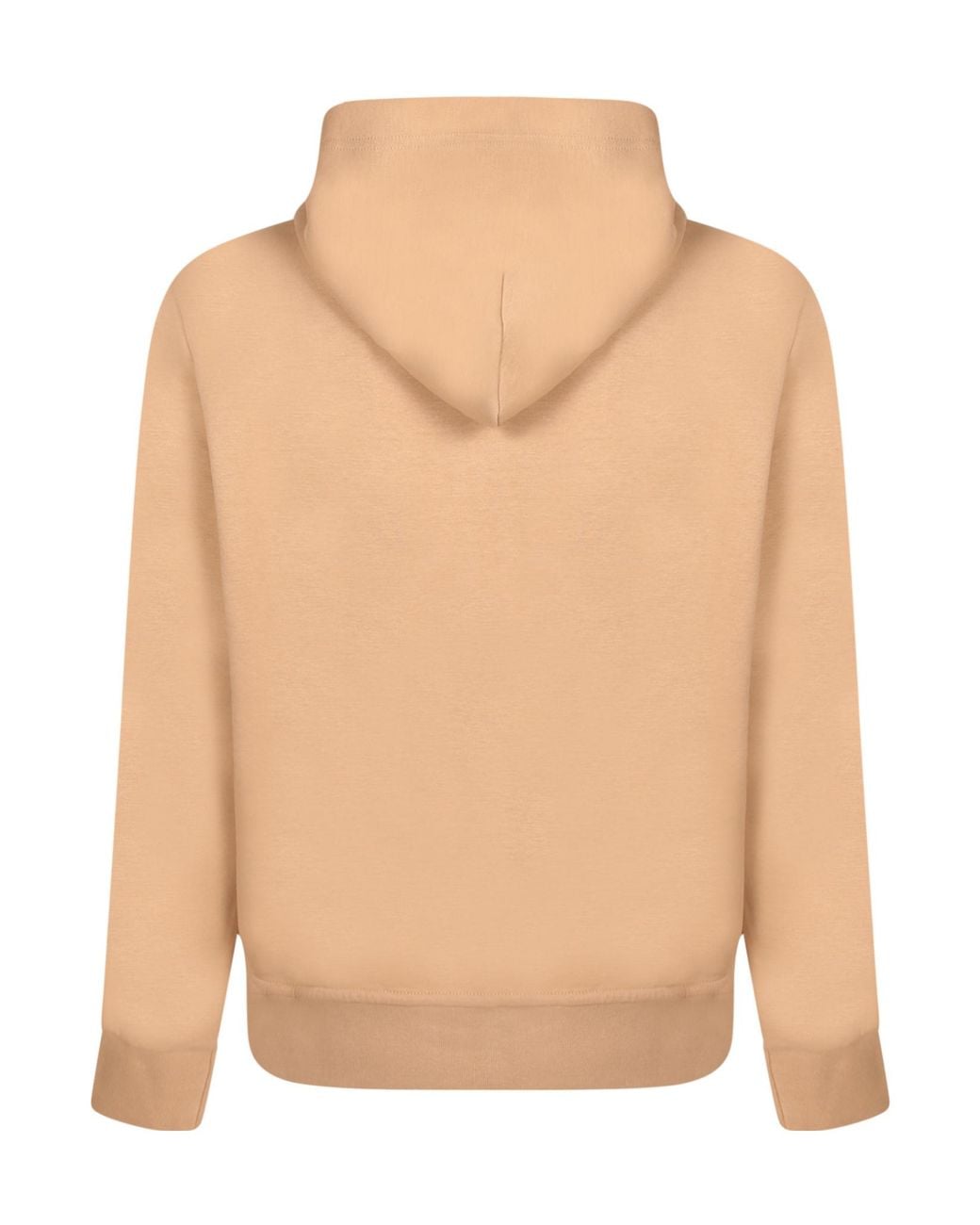 Ralph Lauren Natural Polo Pony Embroidered Zip-Up Hoodie