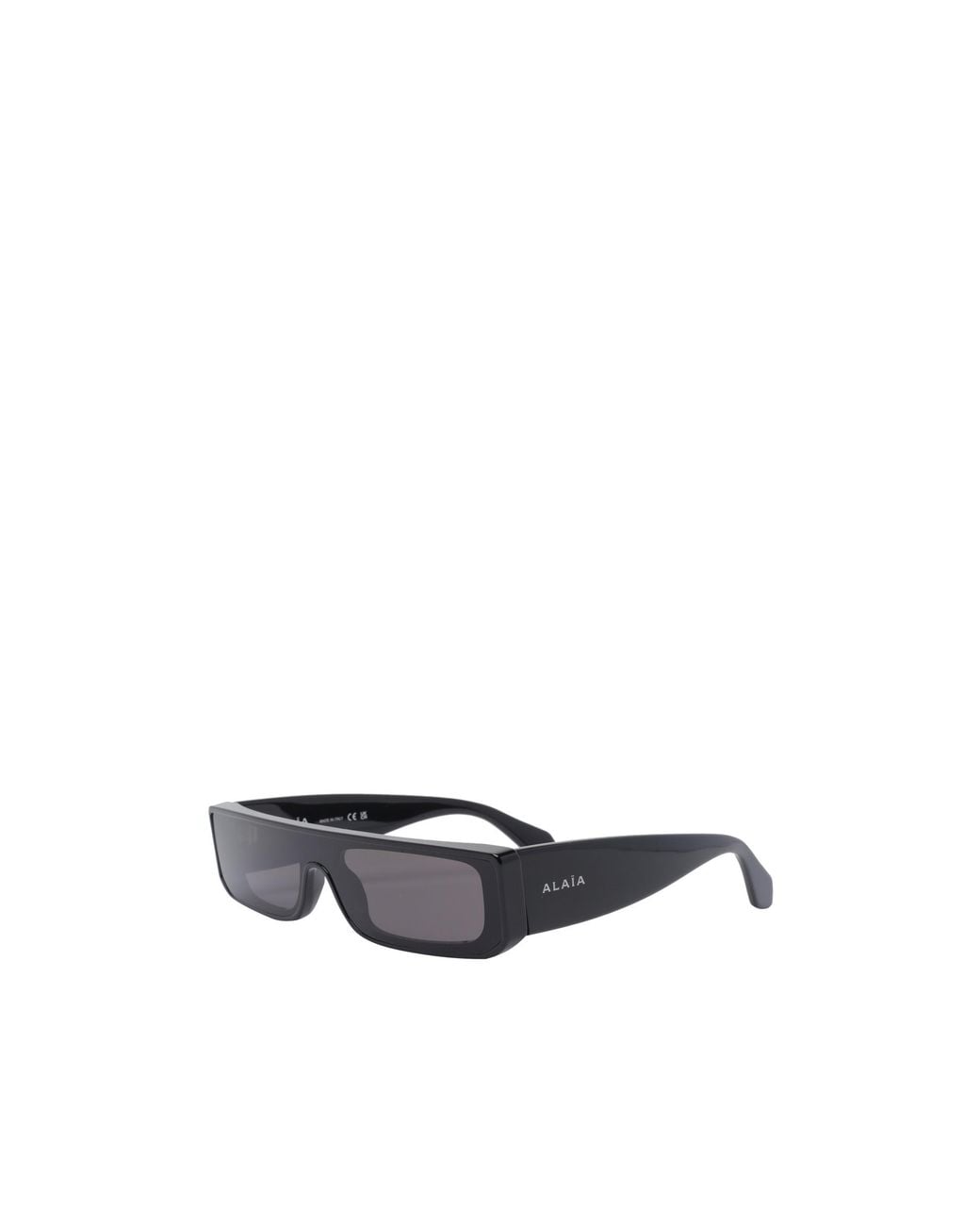 Alaïa White Rectangle-Frame Sunglasses