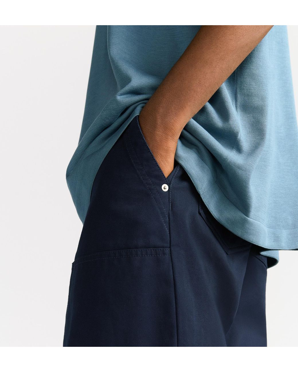 Dior Blue Cdicon Carpenter Jeans for men