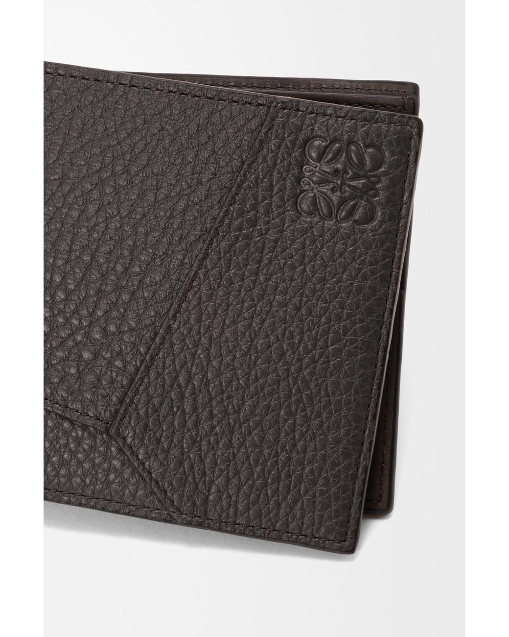 Loewe Black Puzzle Bifold Wallet for men