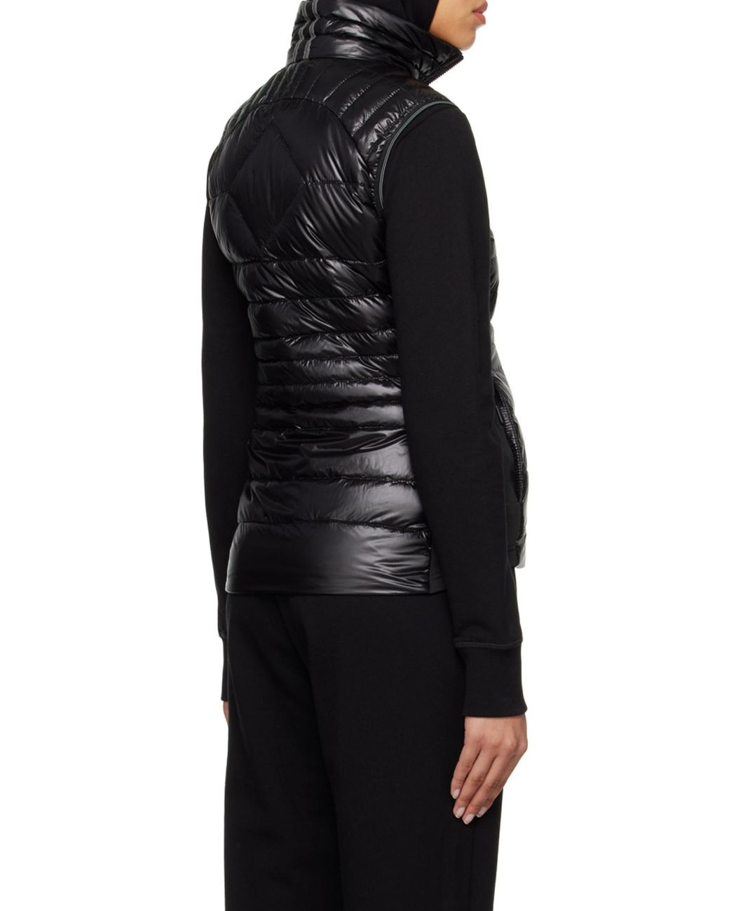 Canada Goose Black Hybridge Lite Down Gilet