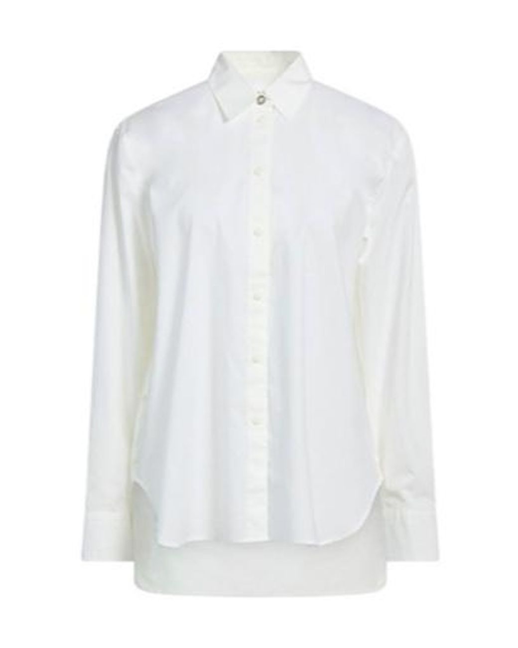 Rag & Bone White Solid-Color Shirt