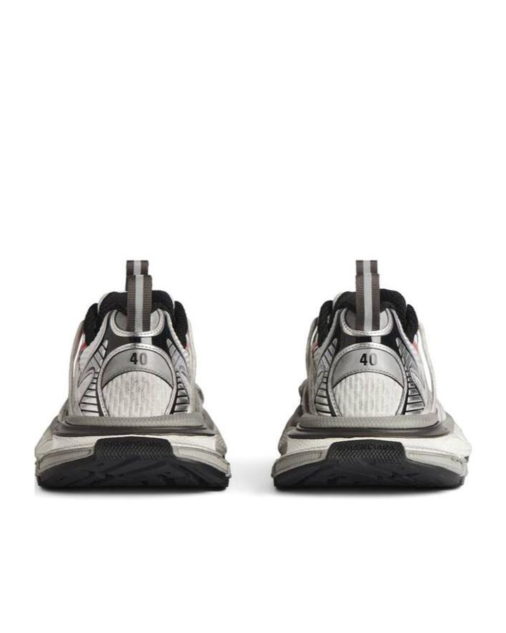 Balenciaga White 3Xl Extreme Laces B Sneakers for men