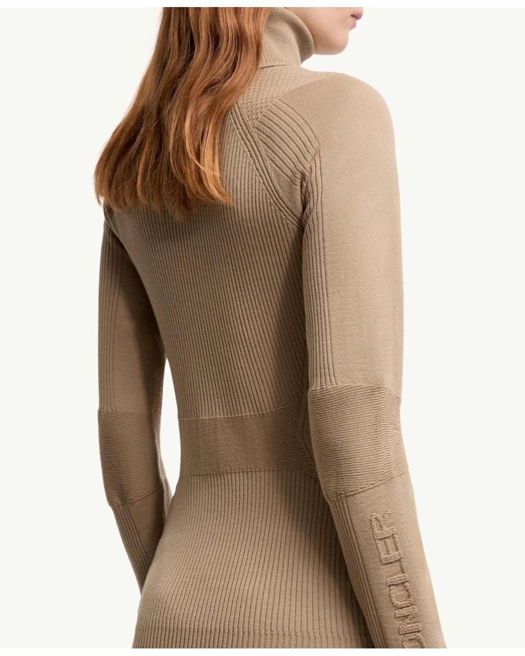 Moncler Natural Grenoble Apres Ski Turtleneck Sweater