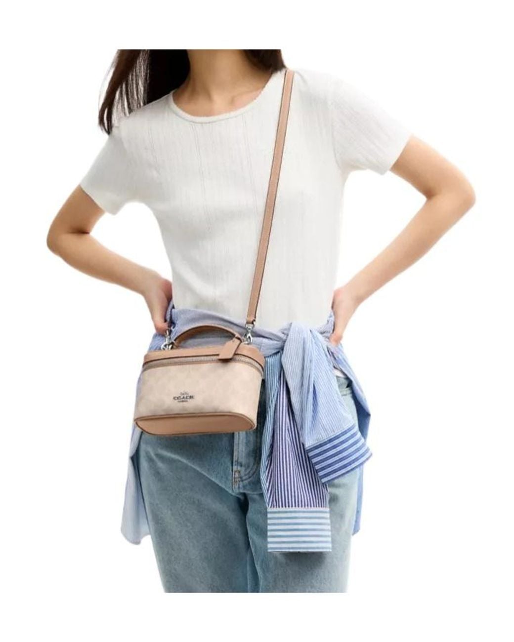 COACH Metallic Rainer Crossbody Bag 18