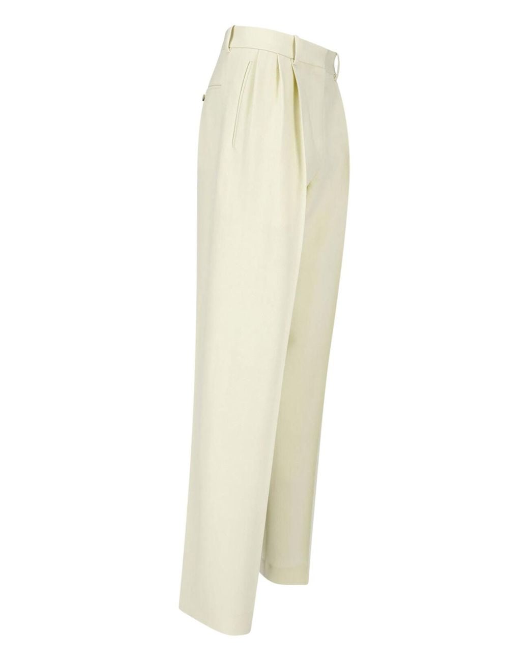 Calvin Klein Natural Casual Trousers With Belt Loops