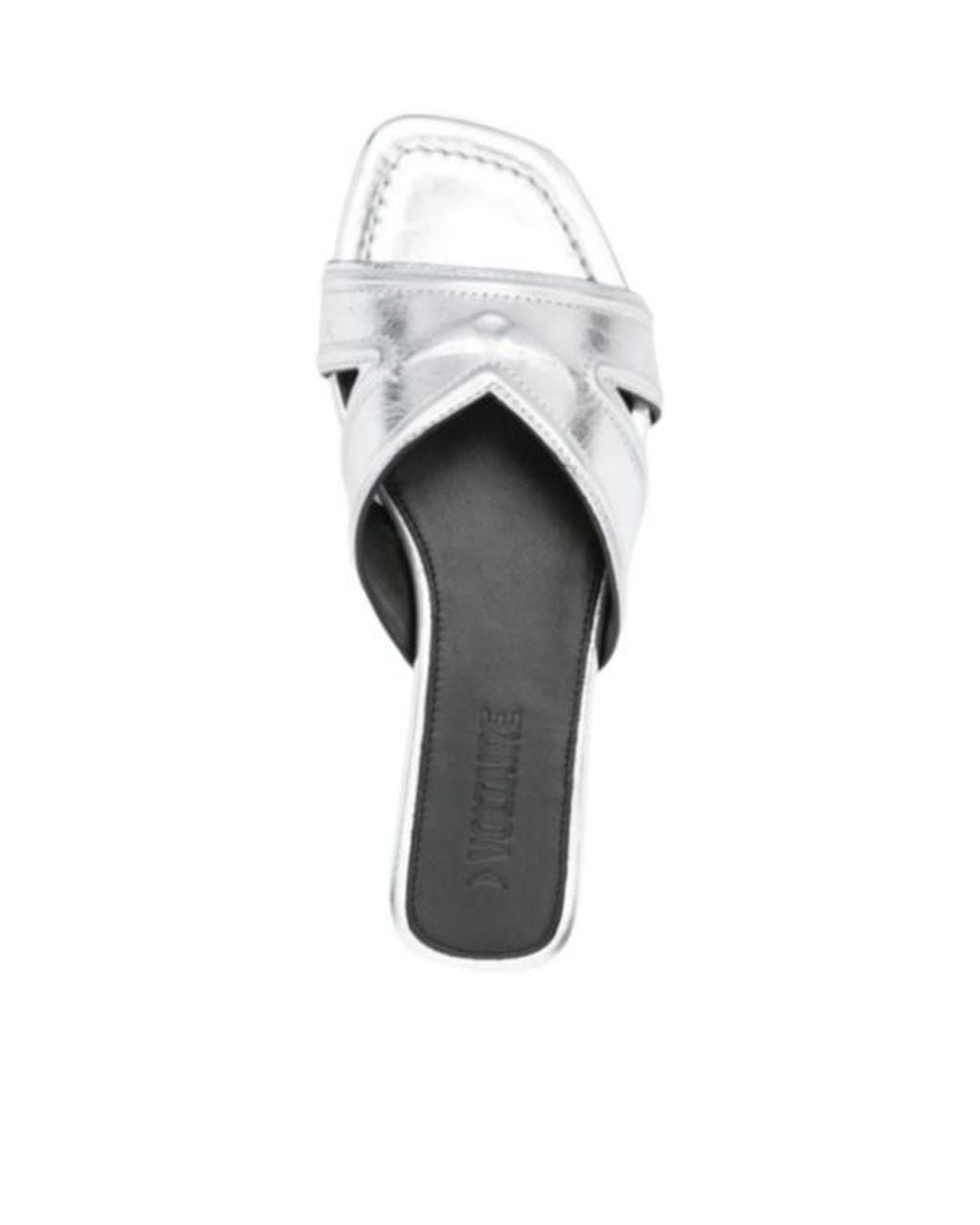 Zadig & Voltaire White Azura Slides
