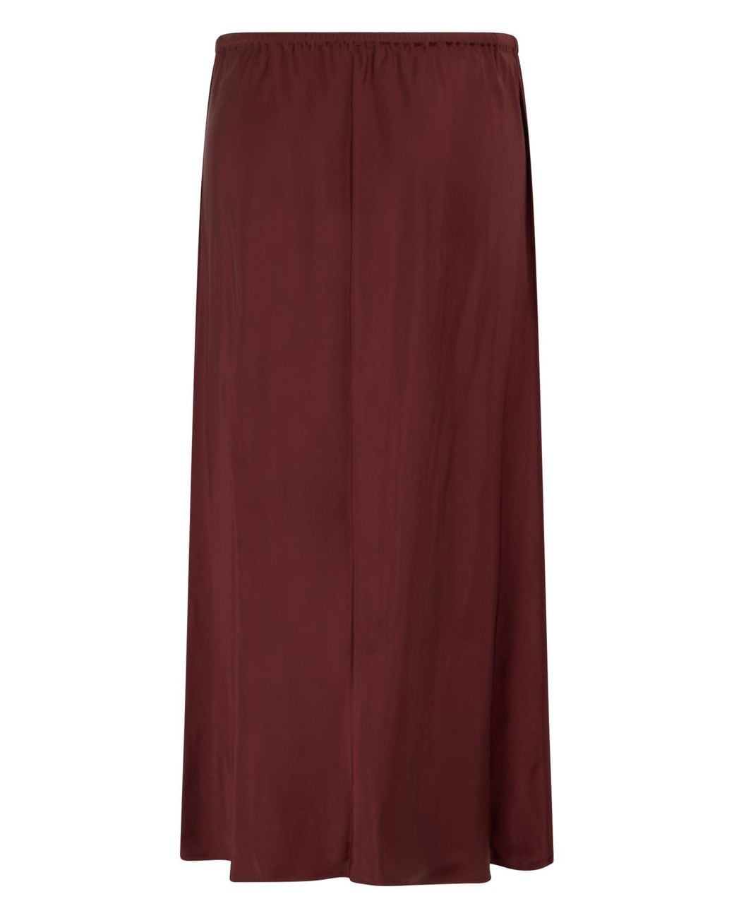 Vince Purple Elastic-Waist Skirt