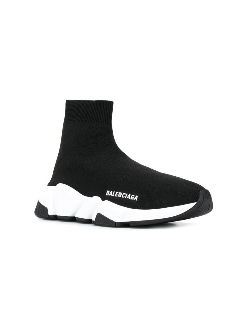 Balenciaga Black Speed High-Top Sneakers