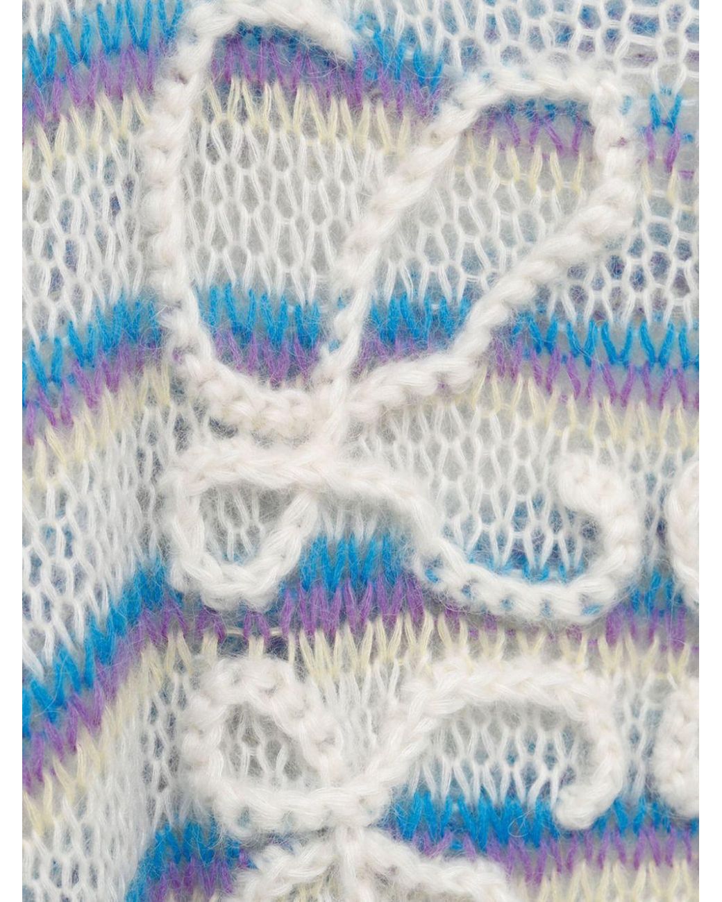 Loewe Blue Anagram Knitted Jumper
