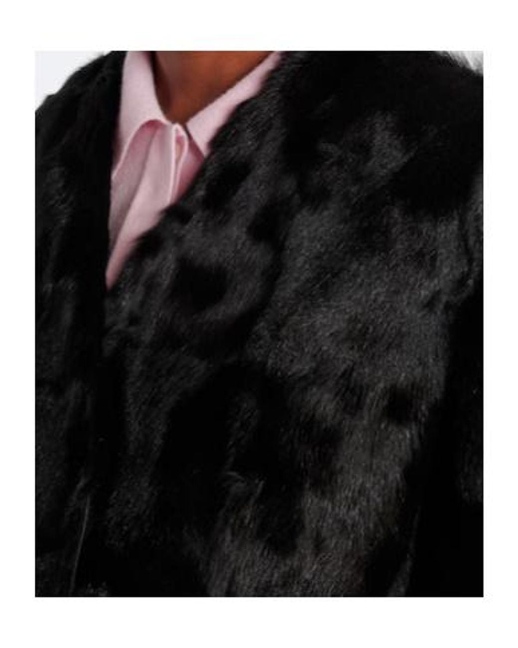 Jil Sander Black Shearling Coat