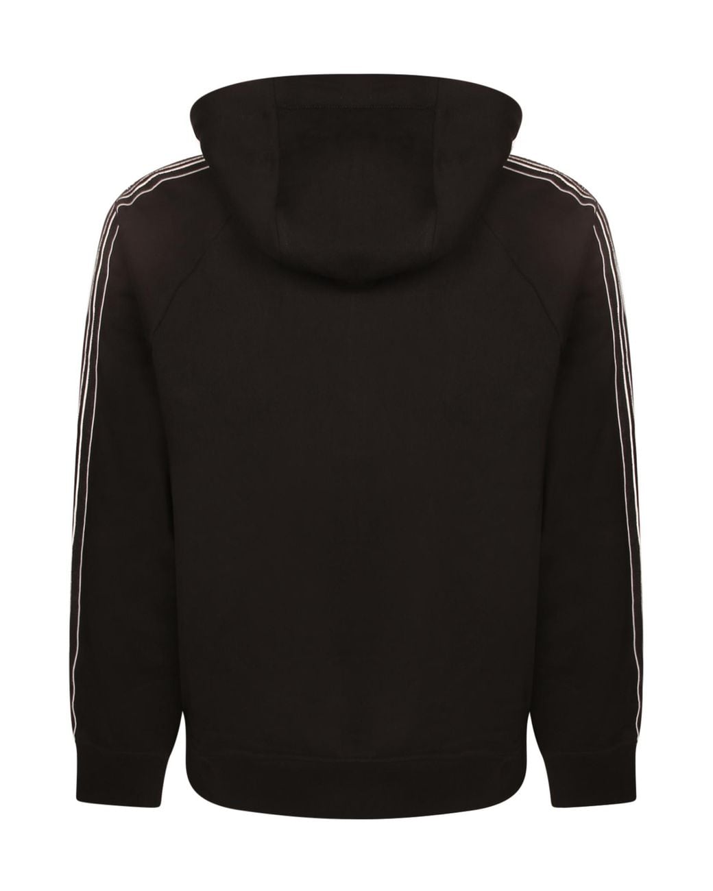 Emporio Armani Blue Zip-Up Drawstring Hoodie for men