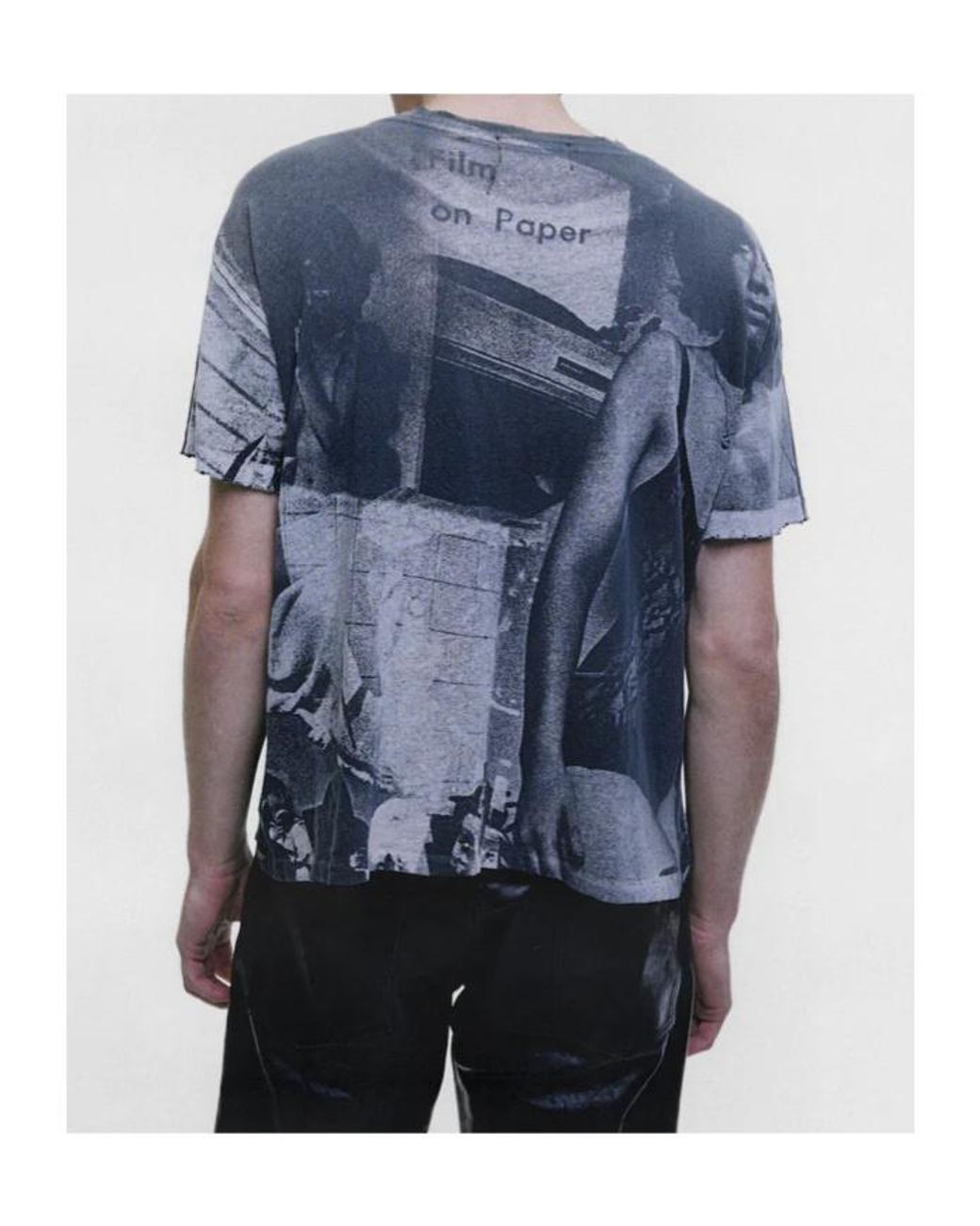 Enfants Riches Deprimes Gray Enfants Riches Déprimés Film On Paper Crewneck T-Shirt for men
