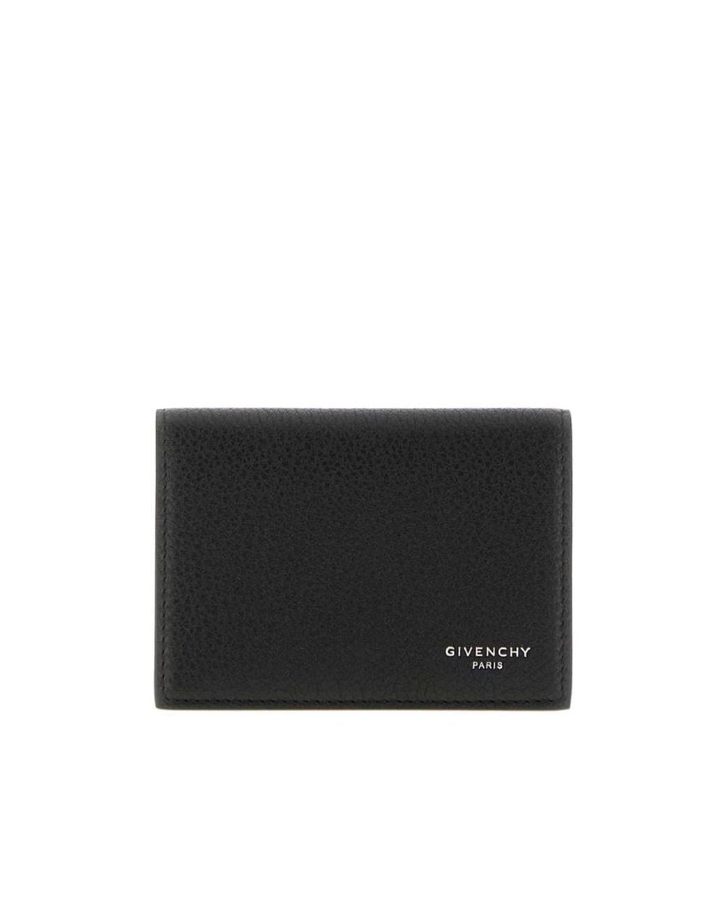 Givenchy Black New Business Card Wallet for men