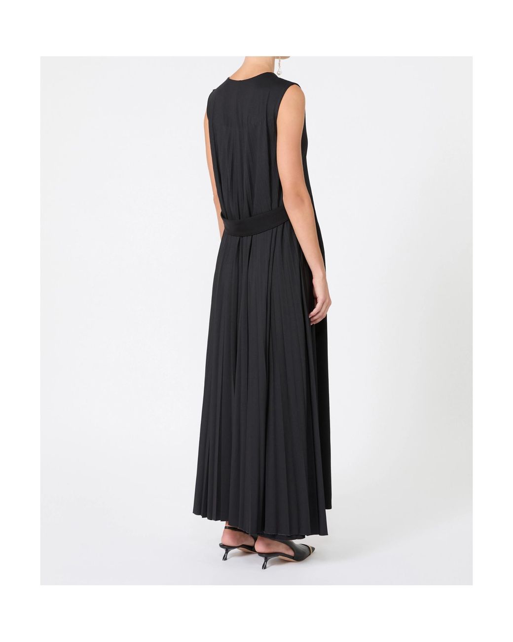 Sportmax Black Sleeveless Dress