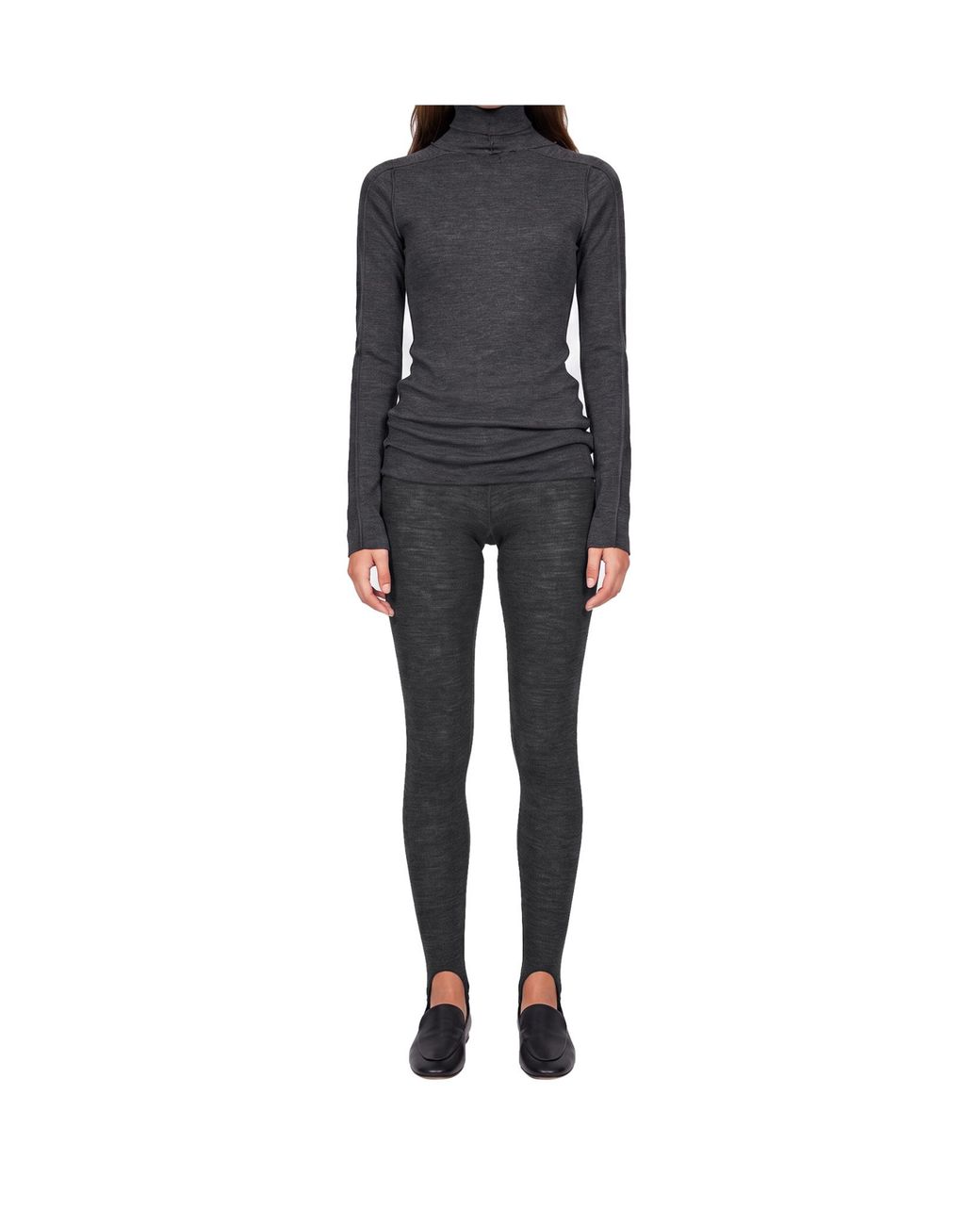 Soeur Black Long-Sleeve Knit Top