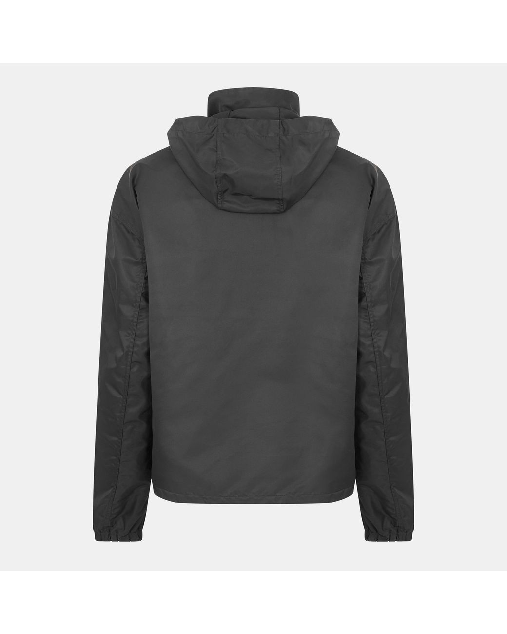 Off-White c/o Virgil Abloh Black Solid Color Windbreaker for men