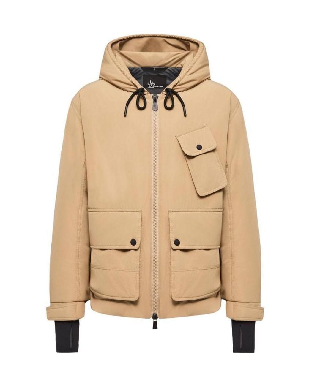 Moncler Natural Ober Short Padded Jacket for men