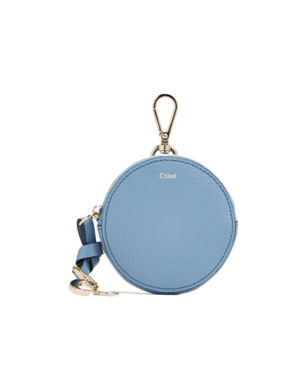 Chloé Blue Logo Wallet