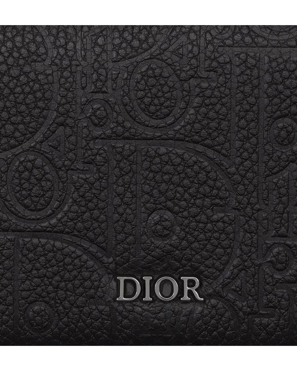 Dior Black Business Card Holder for men