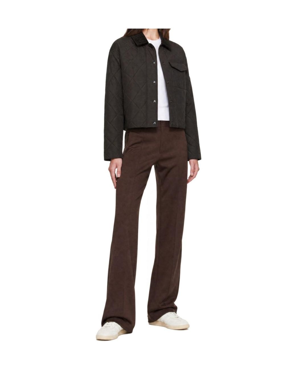 Canada Goose Brown Terra Quilted Jacket