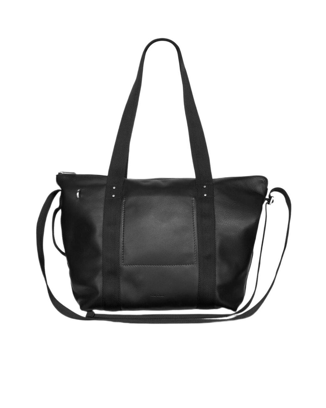 Rick Owens Black Trolley Tote Bag for men