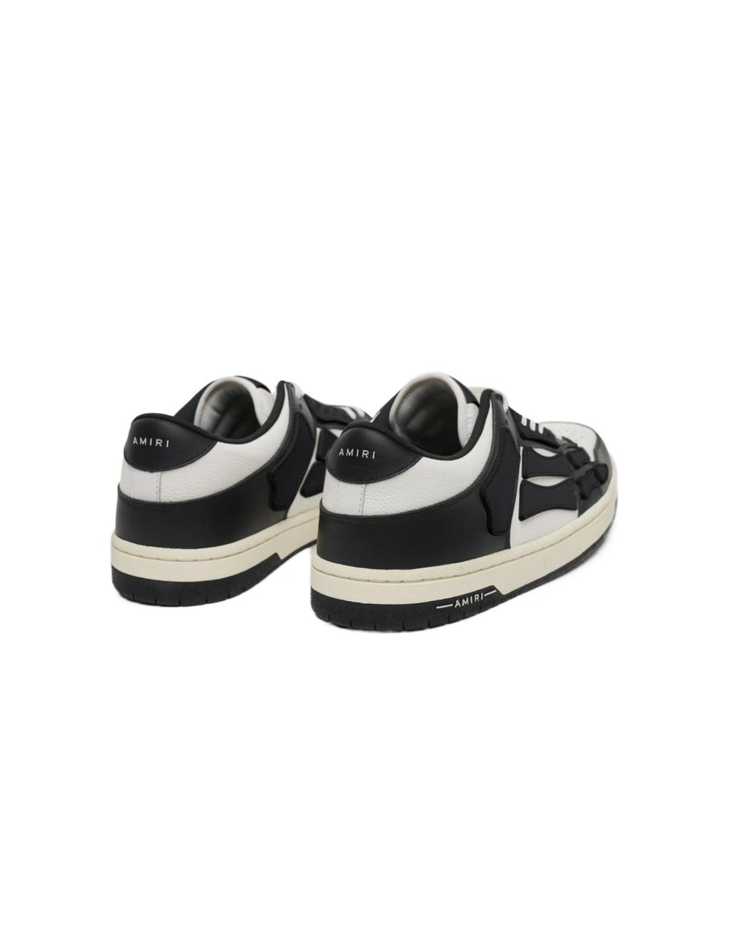 Amiri Black Skel-Top Low Sneakers