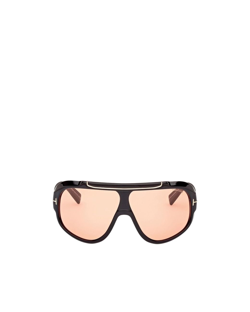 Tom Ford Natural Eyewear Photochormatic Rellen Shield Frame Sunglasses for men