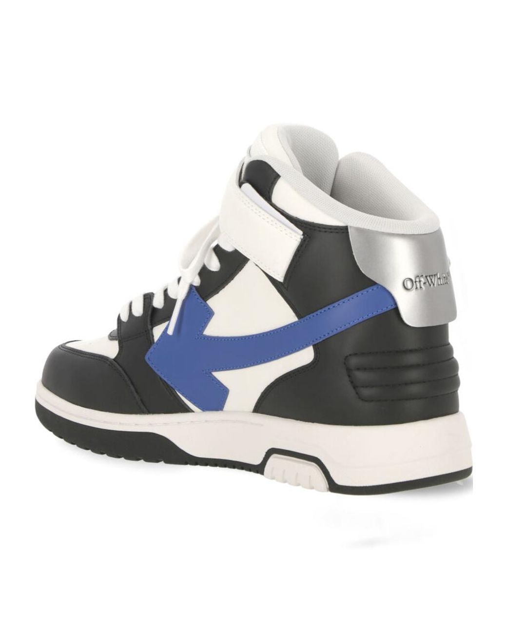 Off-White c/o Virgil Abloh Blue Out Of Office High-Top Sneakers for men