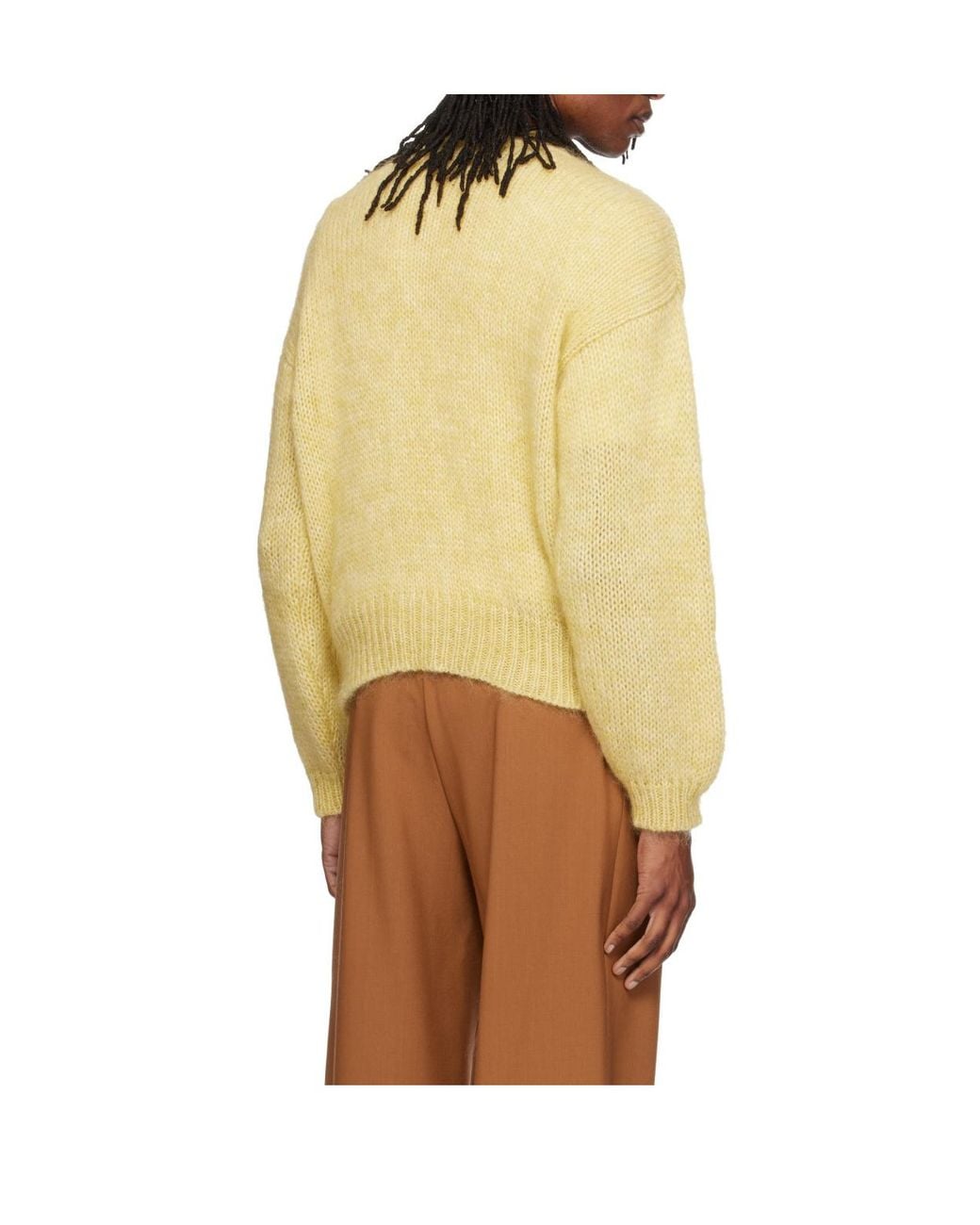Magliano Multicolor Pasta Intarsia-Knit Sweater for men