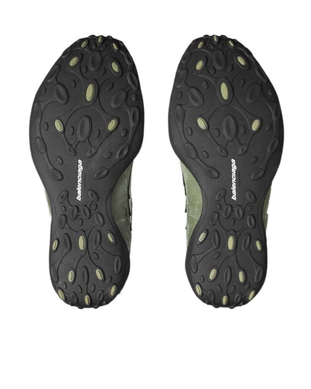 Balenciaga Green Ultra Sneakers Upper: Cotton Trainers for men