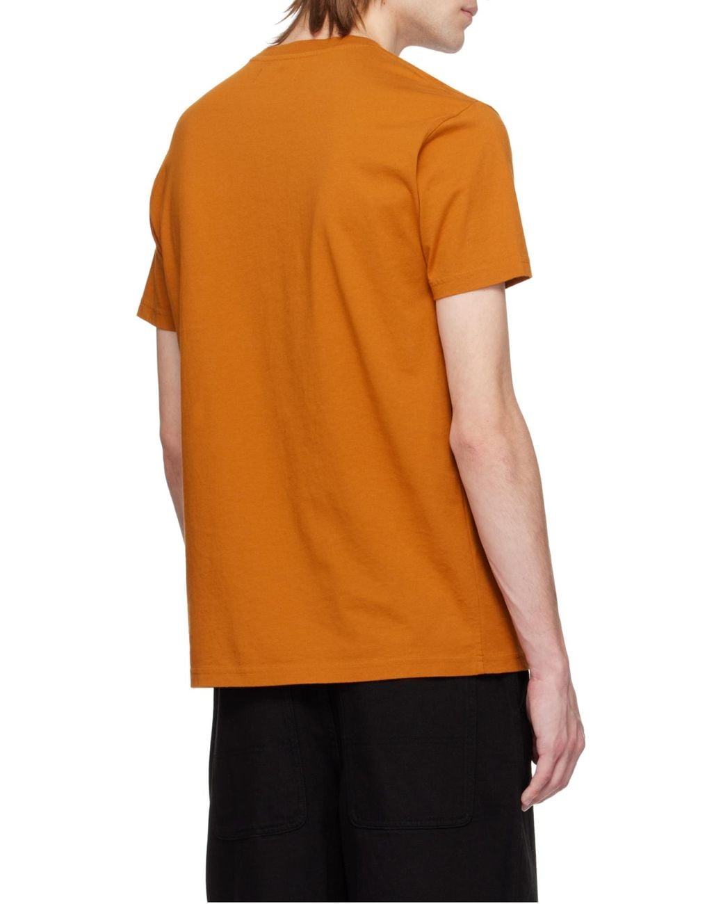 Vivienne Westwood Orange Graphic Printed Crewneck T-Shirt