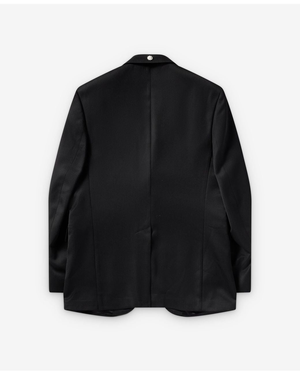 Simone Rocha Black Embellished Structured Blazer for men