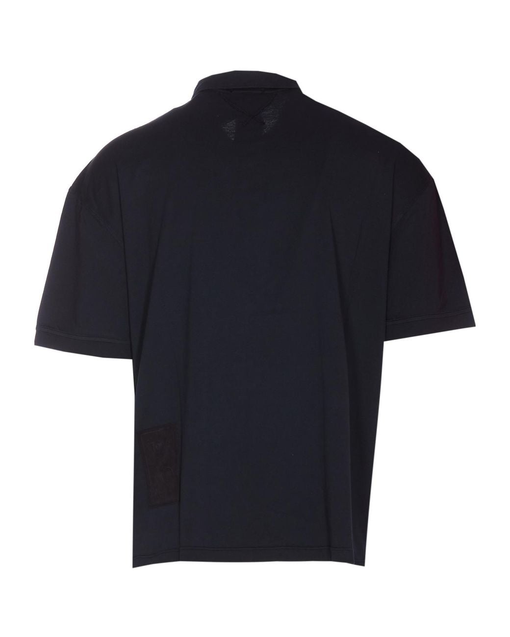 C P Company Blue Short-Sleeved Polo Shirt for men