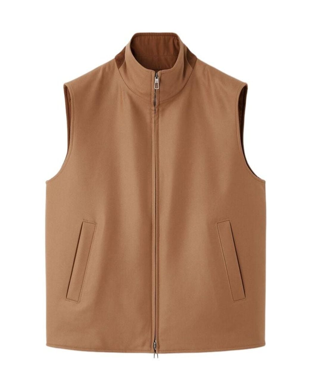 Loro Piana Brown Grian The Gift Of Kings Vest for men