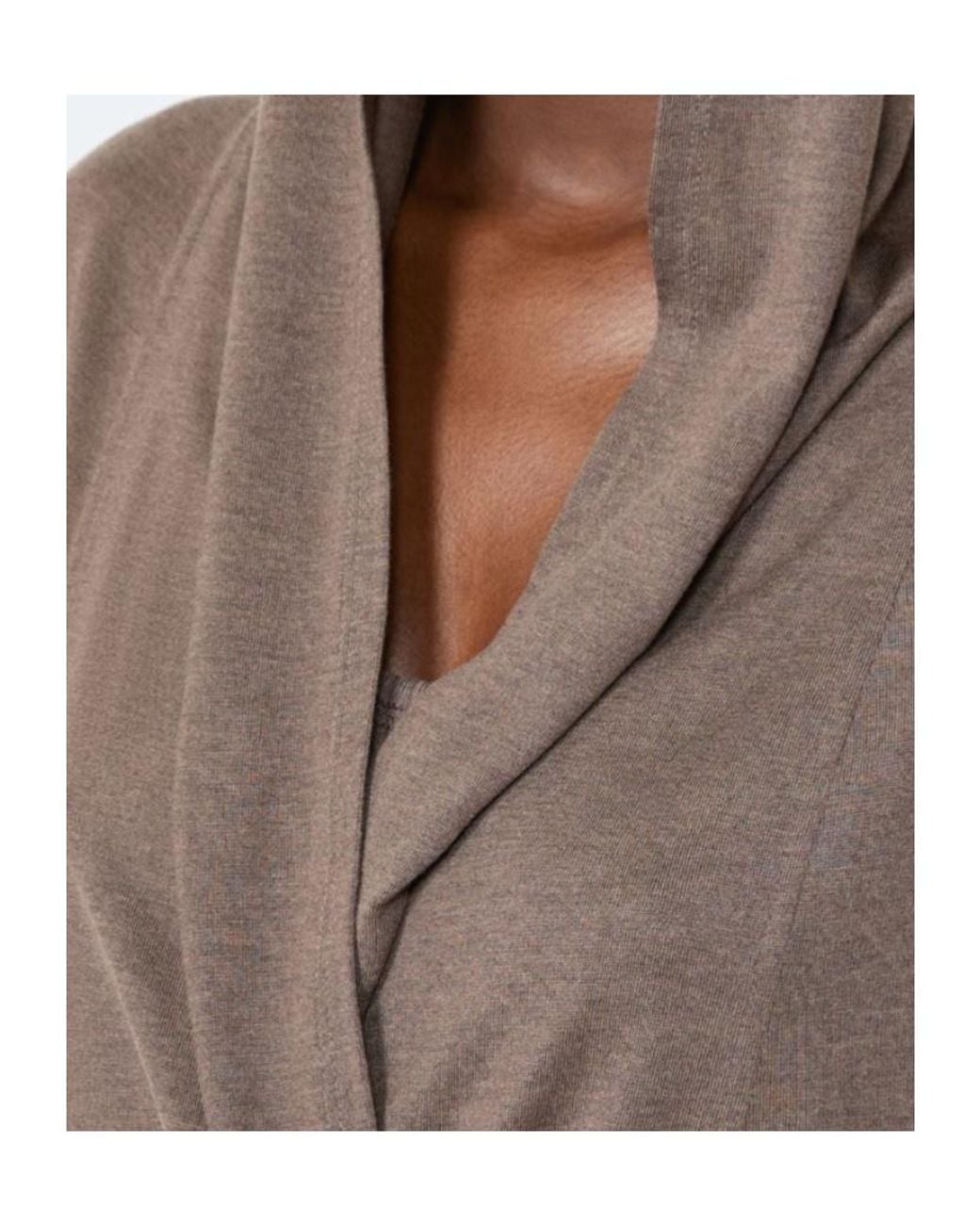 Max Mara Brown Falda Open Front Jacket