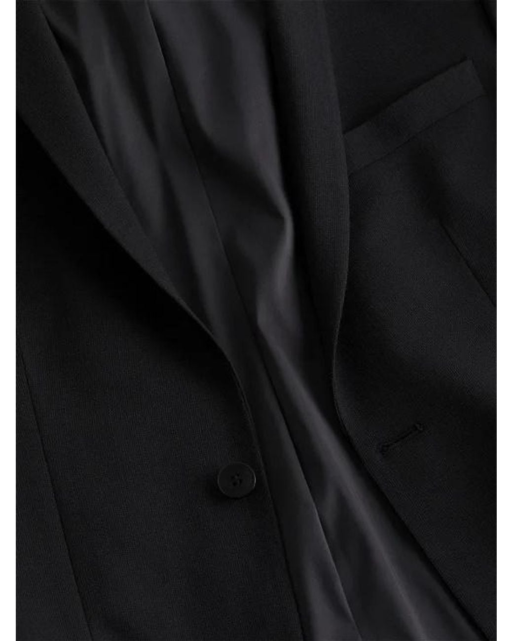 Calvin Klein Black Two-Button Blazer Jacket for men