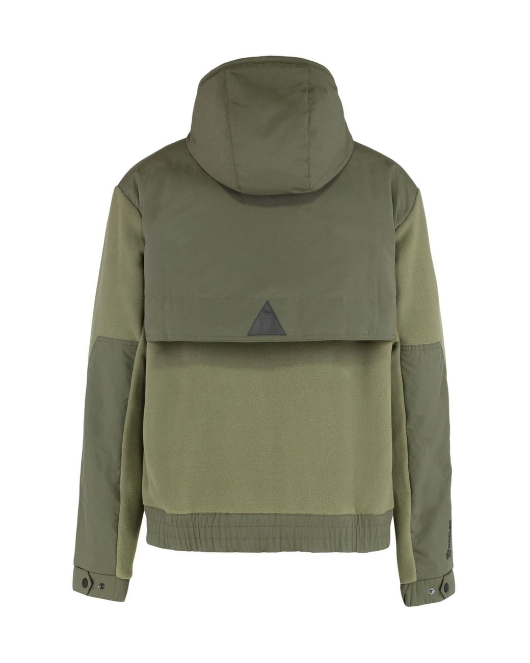 Moncler Green Grenoble Zip-Up Hooded Jacket for men