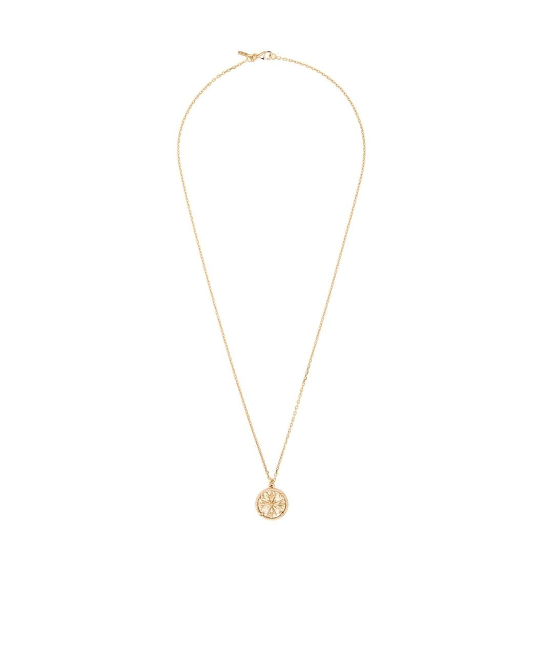 Emanuele Bicocchi White Crest Tag Pendant Necklace