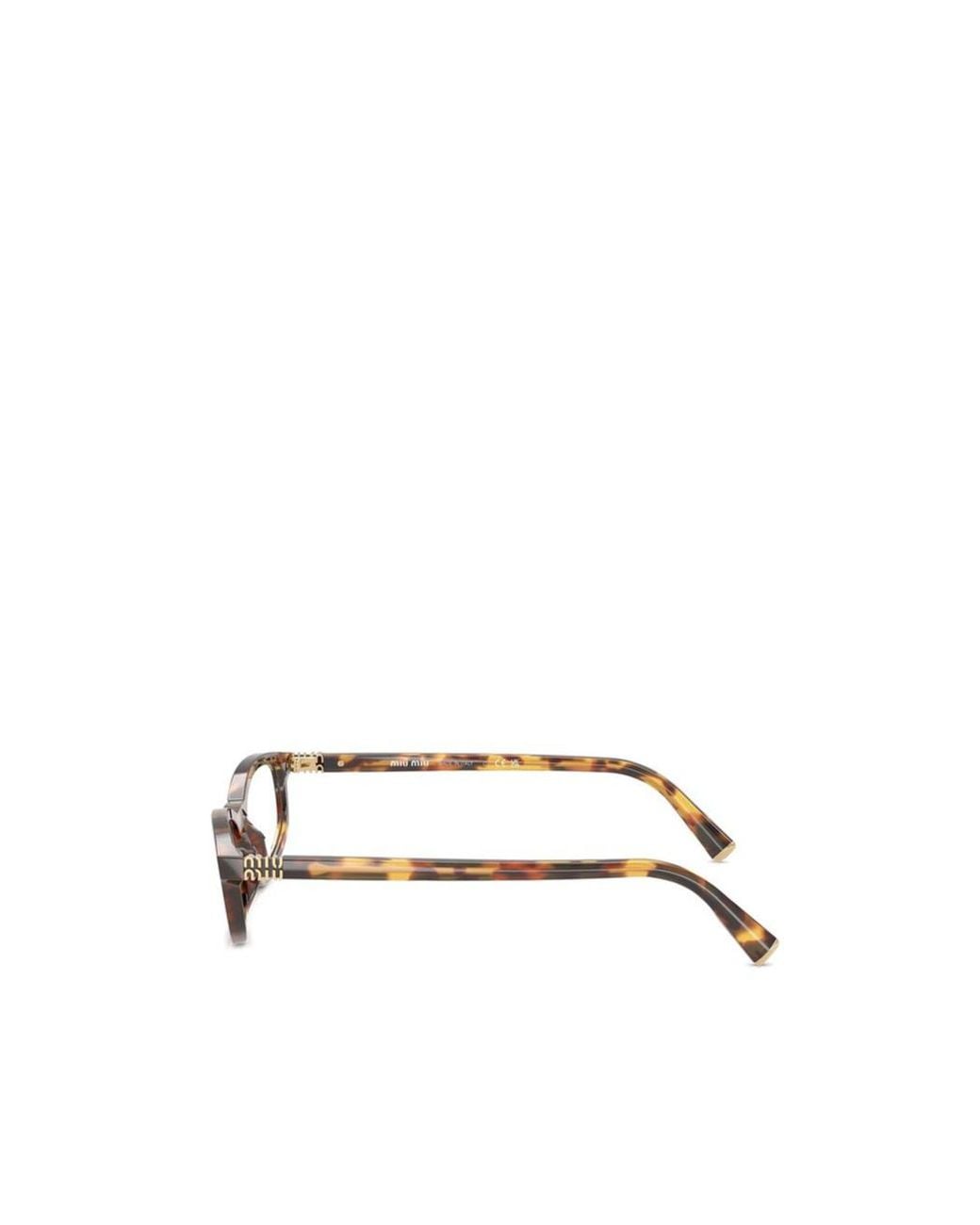 Miu Miu Multicolor Eyewear Oval-Frame Glasses