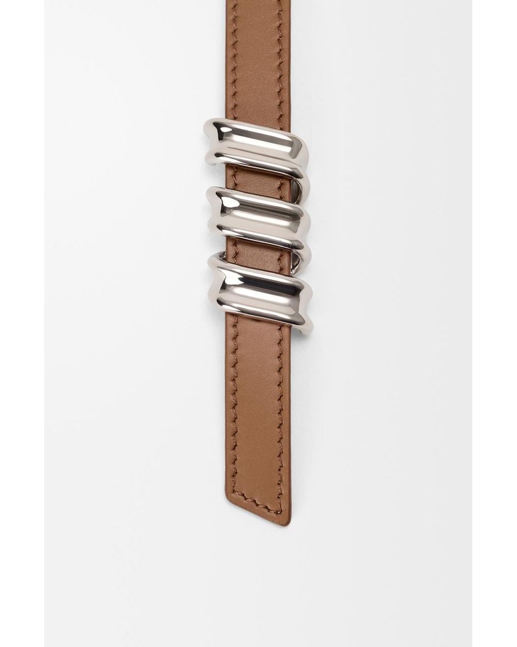 Loewe White Double-Sided Belt