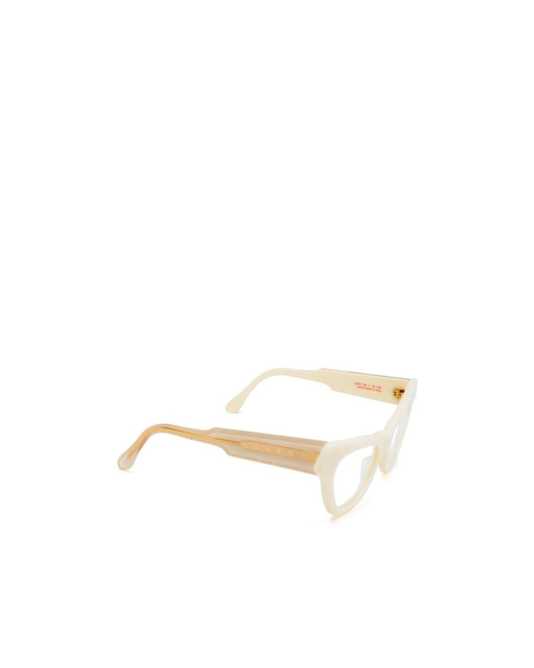 Marni White Logo Sunglasses