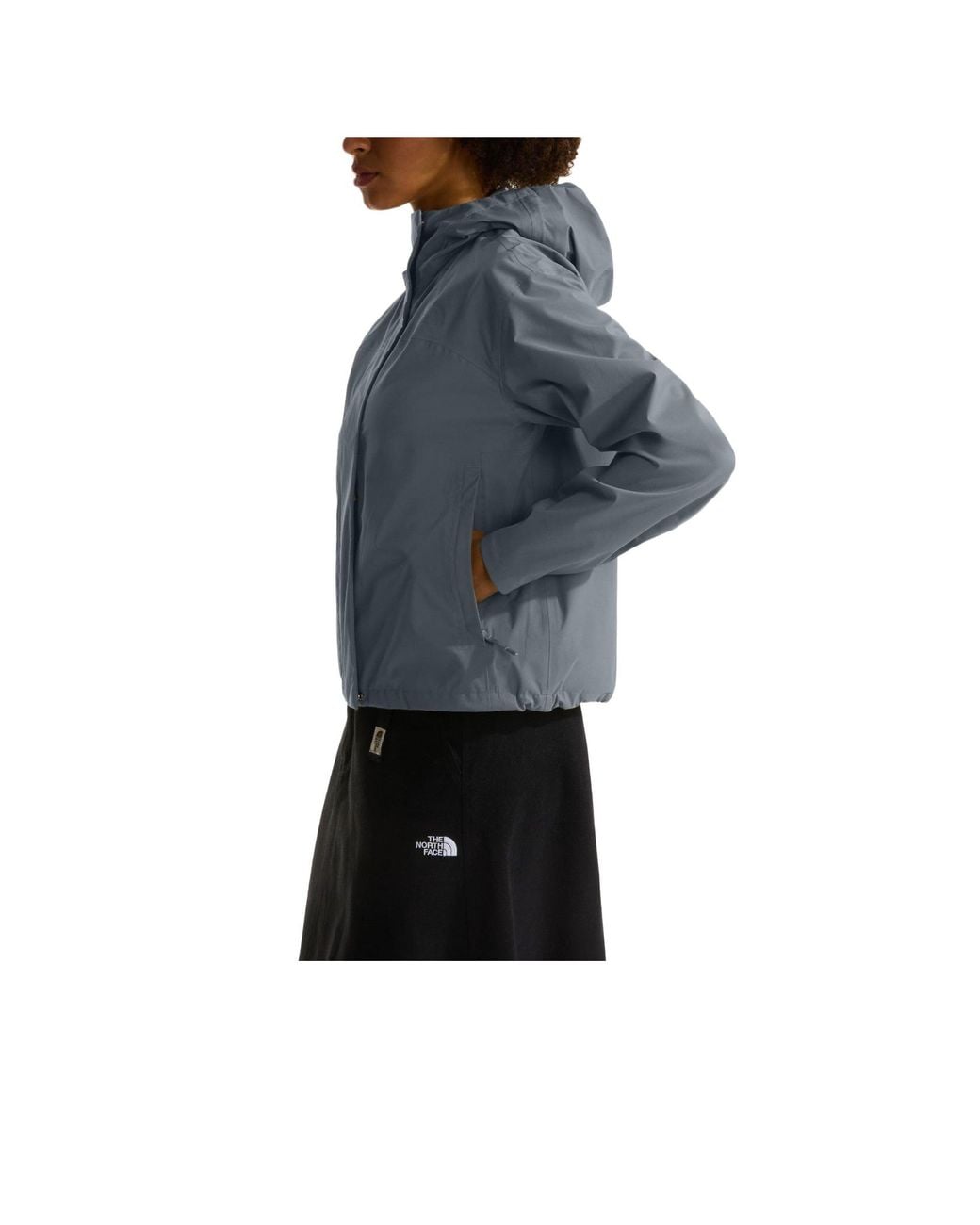 The North Face Blue Hooded Outdoor Shell Jacket