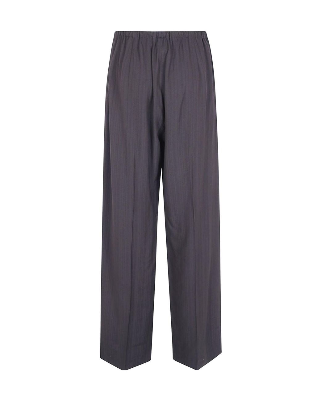 Dries Van Noten Blue Drawstring Casual Pants