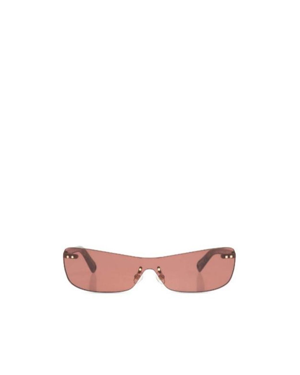 Jacquemus Pink Frameless Sunglasses